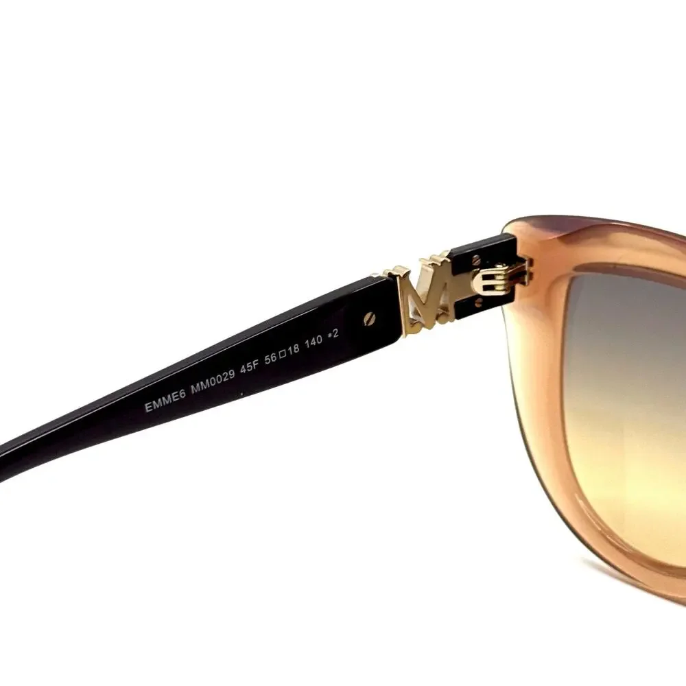 New, MAXMARA Sunglasses Emme6 MM0029 45F Authentic